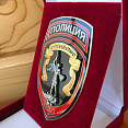 Коллекционный знак «Центральный аппарат МВД России» в бархатной коробочке