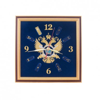 Часы с символикой СВР настенные