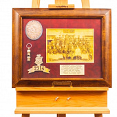 Постер в рамке «Полиция Царской империи» с лентой «За верность традициям»