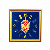 Часы с символикой ФСБ настенные